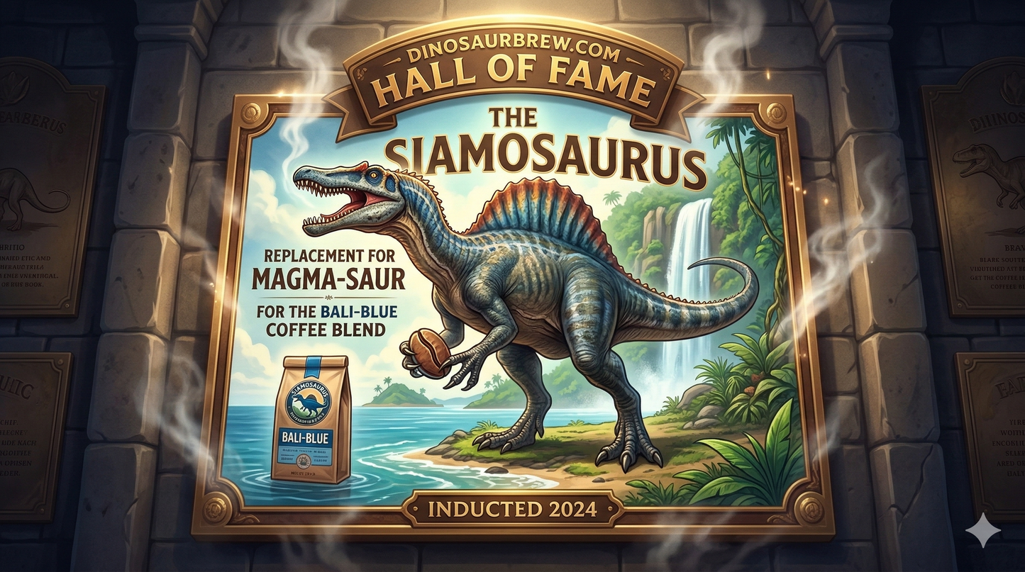 Bali Blue Coffee - 12 Pods - from the Argentinosaurus