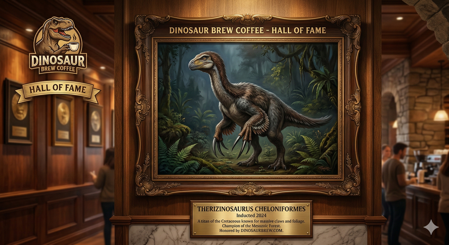 Mushrooms Blend Coffee - Dark Roast - from the Therizinosaurus