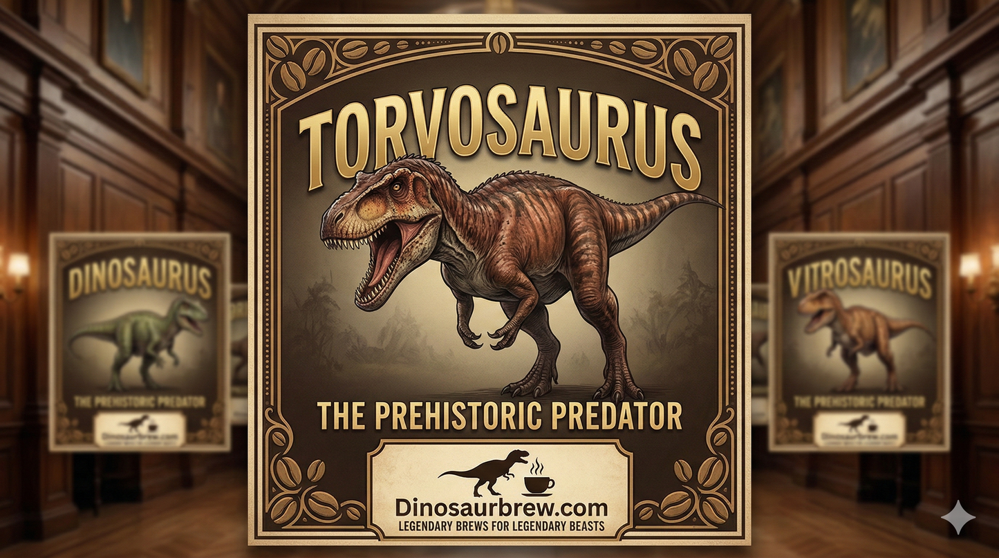 Breakfast Blend 'Plus' Coffee from the Torvosaurus