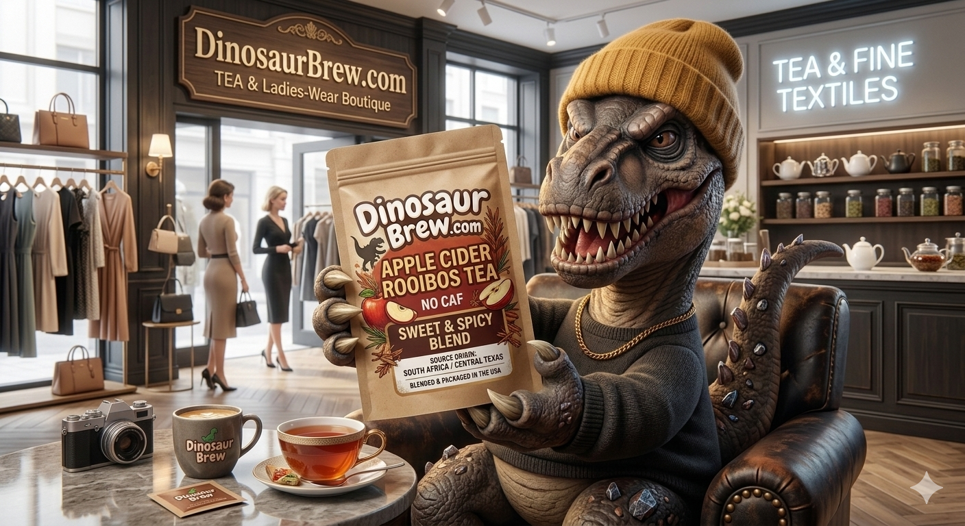 Apple Cider Rooibos from the Cretaceous