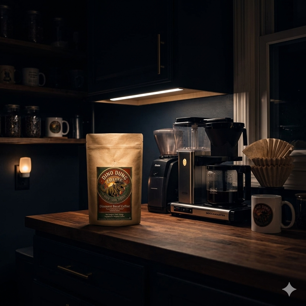 Glen Rose 'Dinosaur Decaf' Medium Roast Coffee