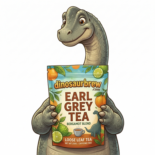 Earl Grey Tea from the Brachiosaurus Bergamot