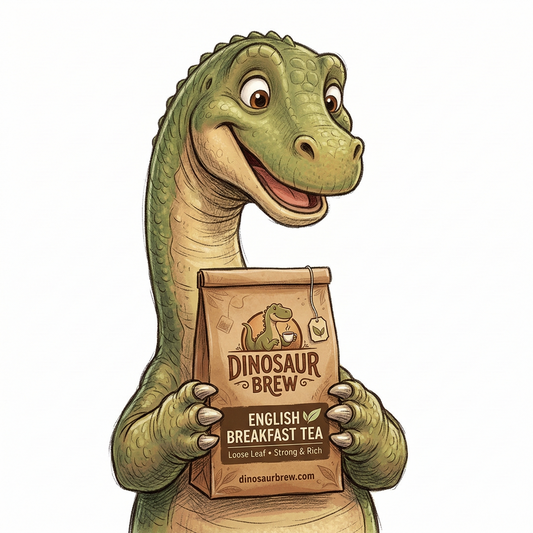 English Breakfast Tea from the Brontosaurus