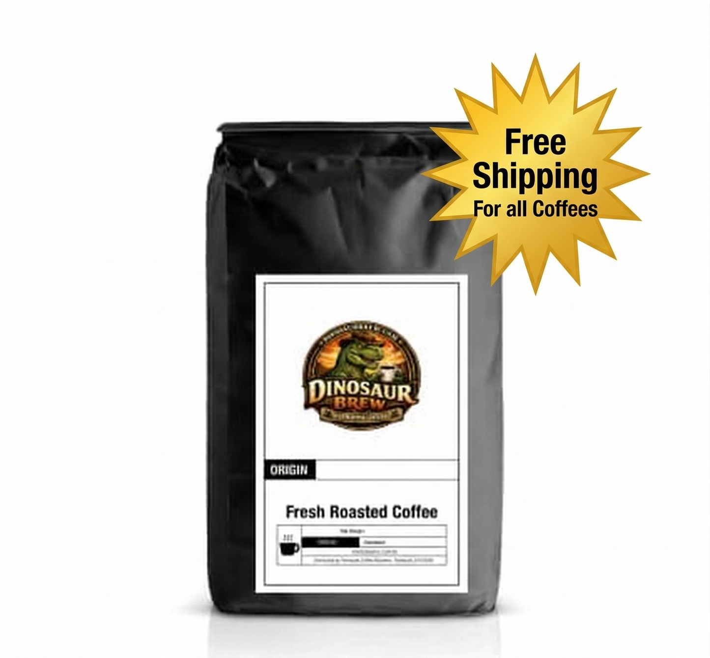 Colombian Coffee from the Megalosaurus