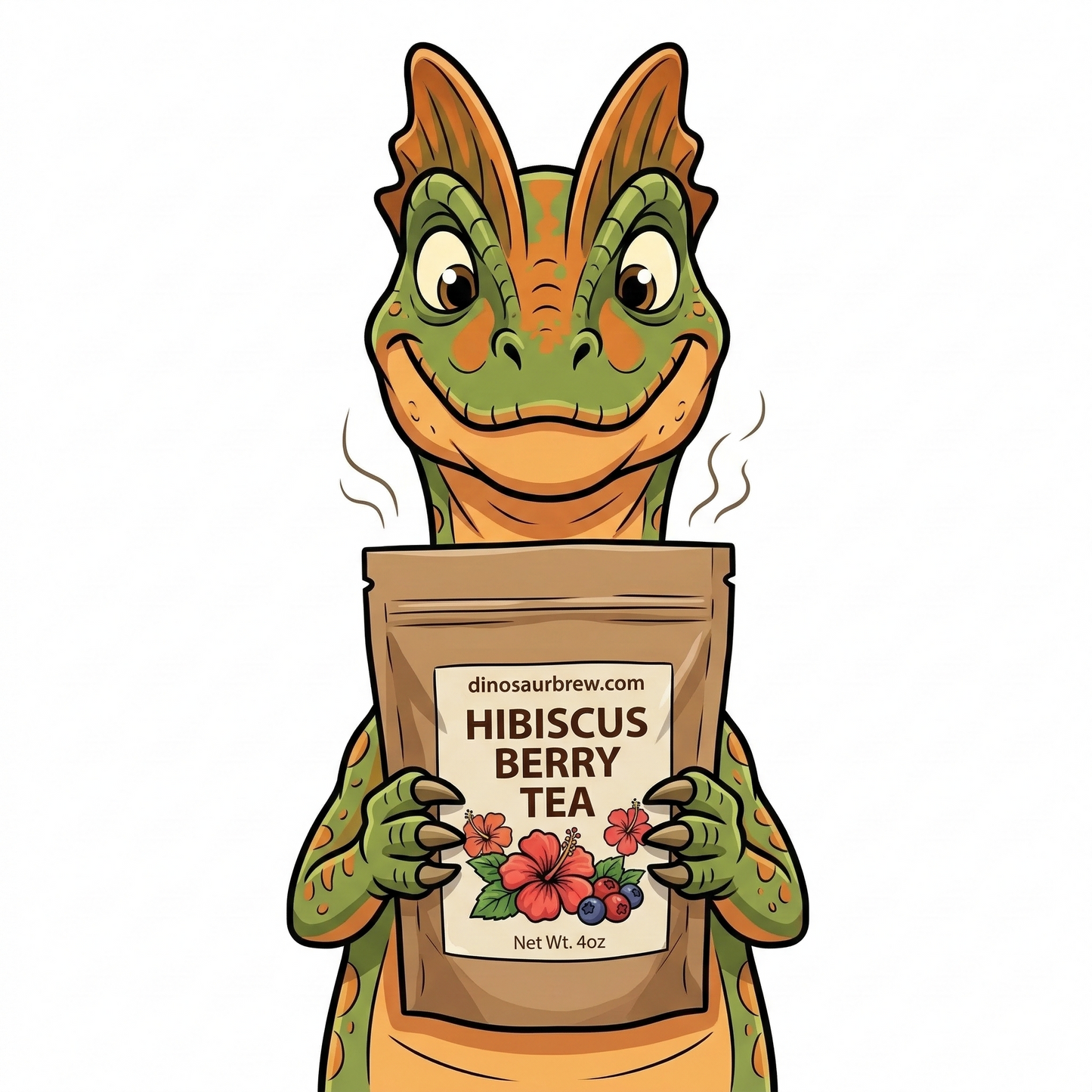 Hibiscus Berry Tea from the Lophosaurus