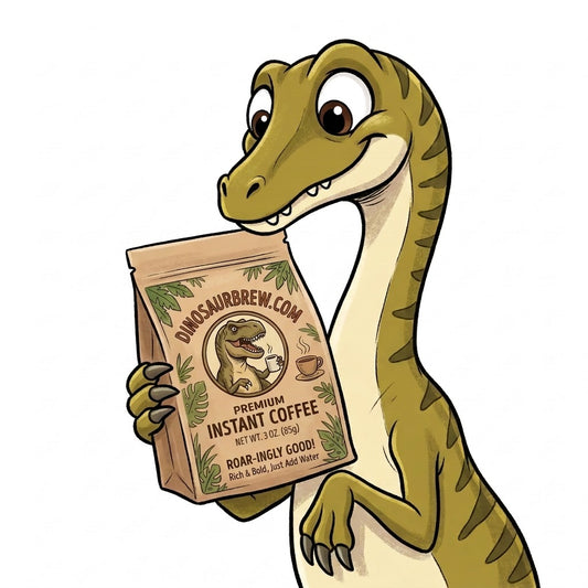 Instant Coffee from the Ornithomimus
