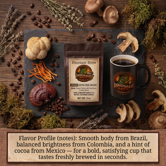 Instant Coffee with Mushroom