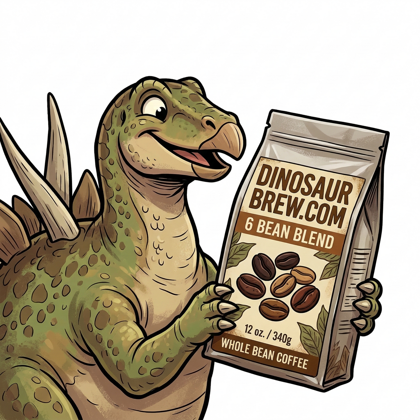 6-Bean Espresso Blend from the Kentrosaurus