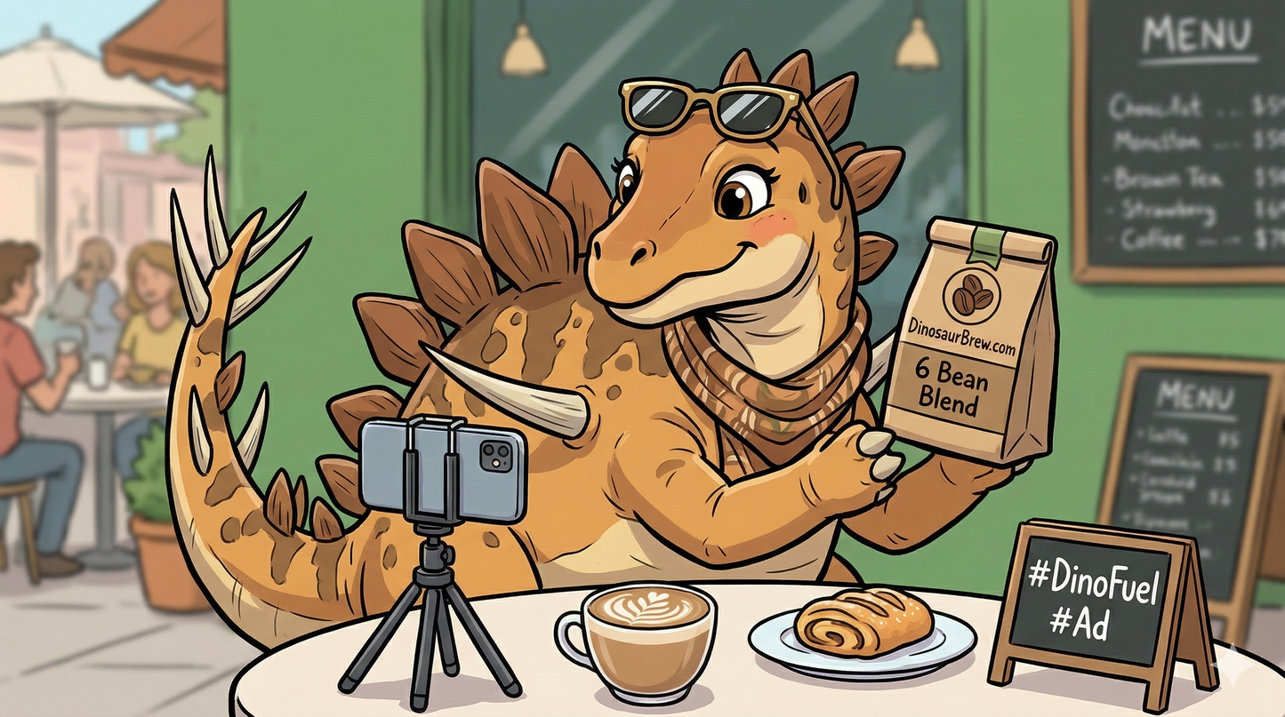 6-Bean Espresso Blend from the Kentrosaurus