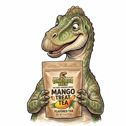 Mango Treat Tea from the Maiasaura