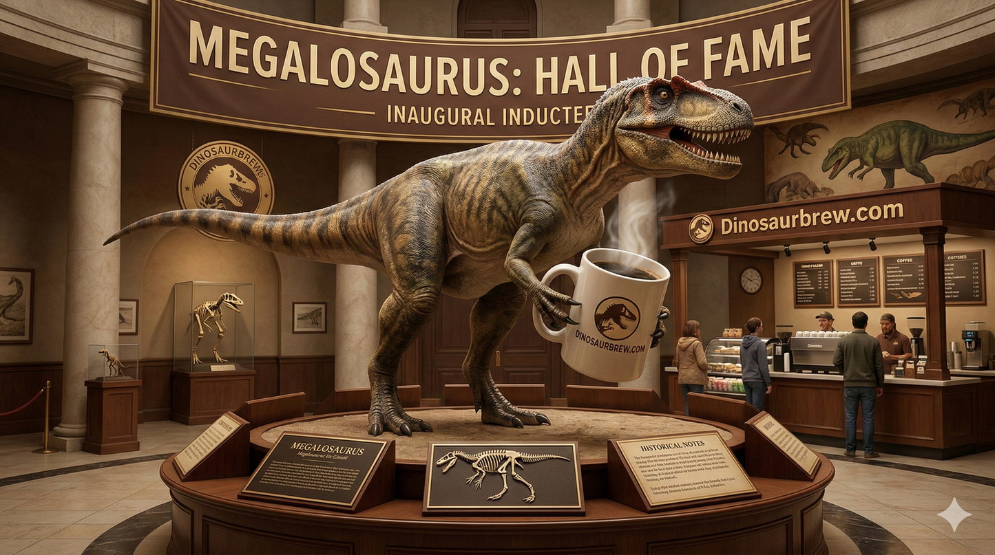 Colombian Coffee from the Megalosaurus