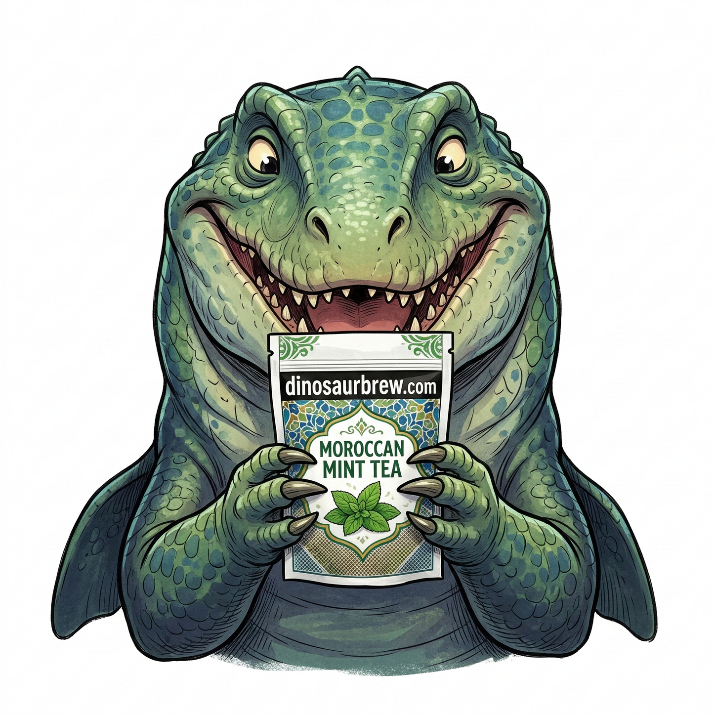 Moroccan Mint Tea from the Mosasaur