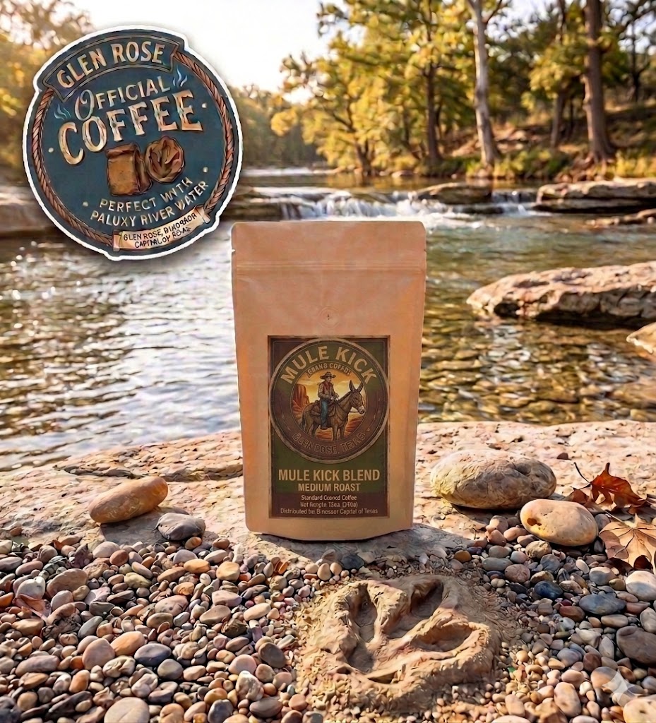 Glen Rose 'Mule Kick' Light Medium Blend Coffee