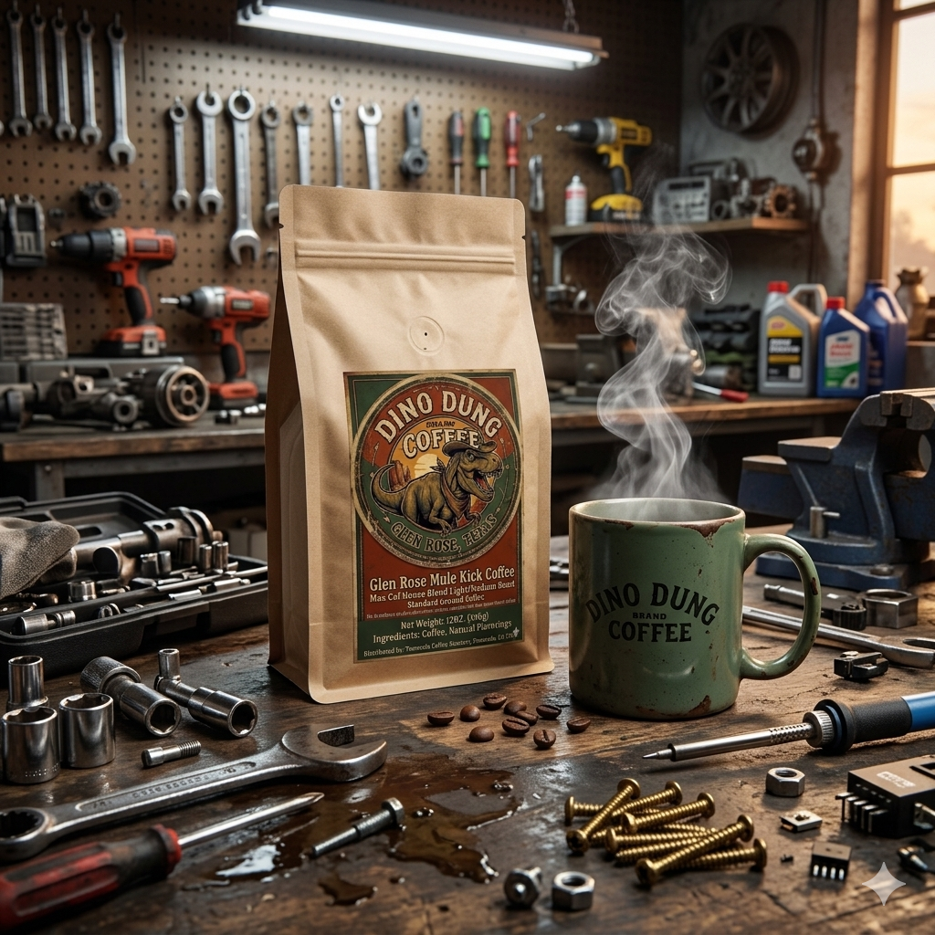 Glen Rose 'Mule Kick' Light Medium Blend Coffee