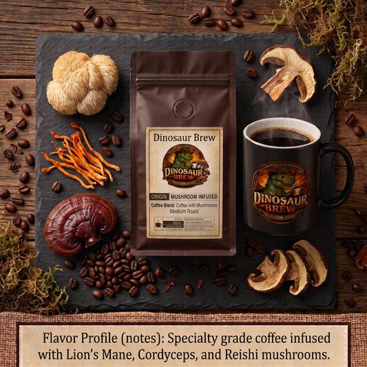 Mushrooms Blend Coffee - Medium Roast