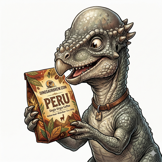 Peru Coffee from the Pachycephalosaurus