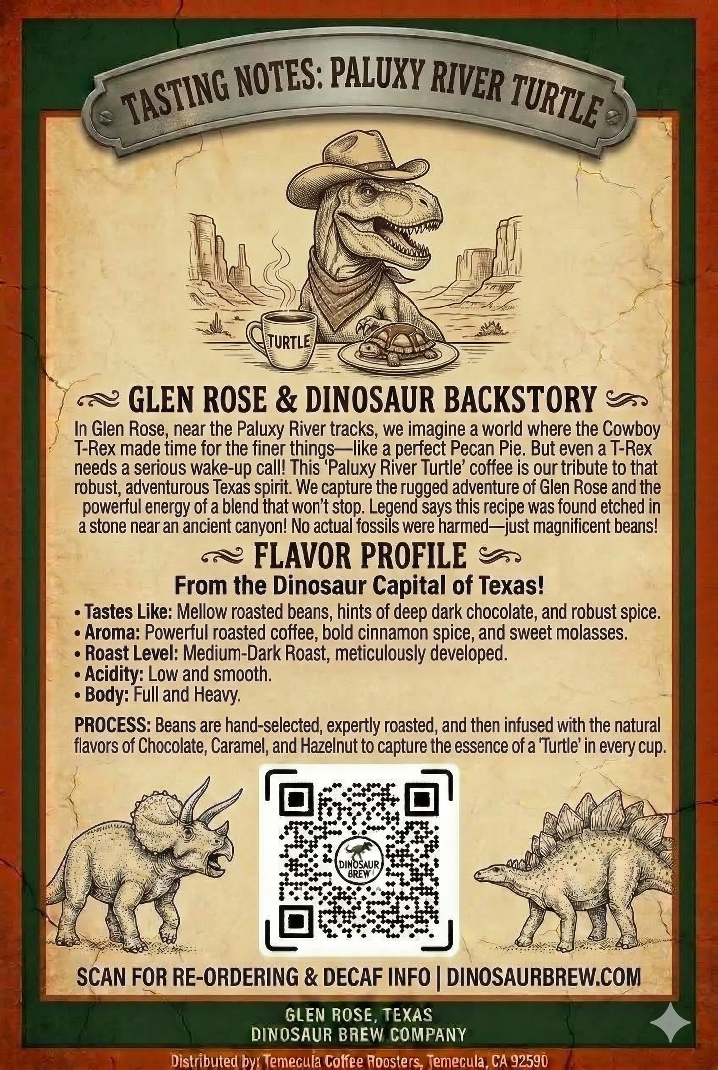 Glen Rose 'Pecan Pie' Flavored Medium Roast Coffee