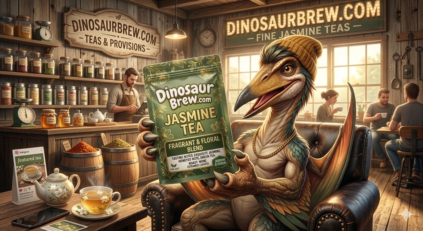 Jasmine Tea from the Pterodactyl