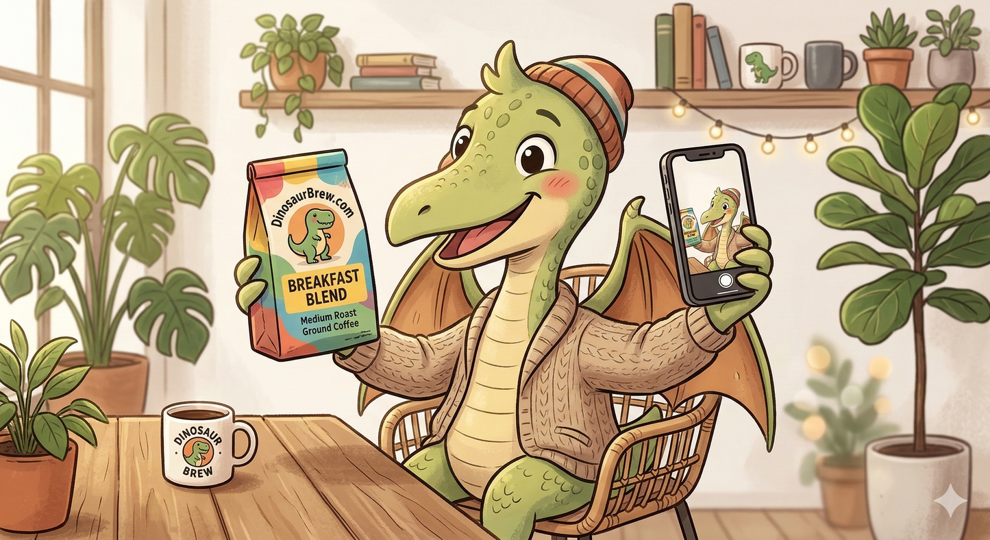 Breakfast Blend Coffee from the Pterodactyl