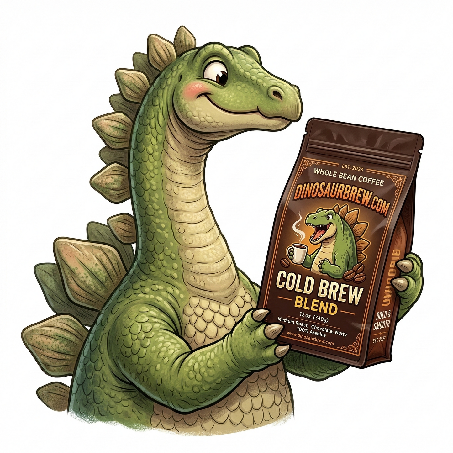 Cold Brew Blend Coffee - from the Stegosaurus