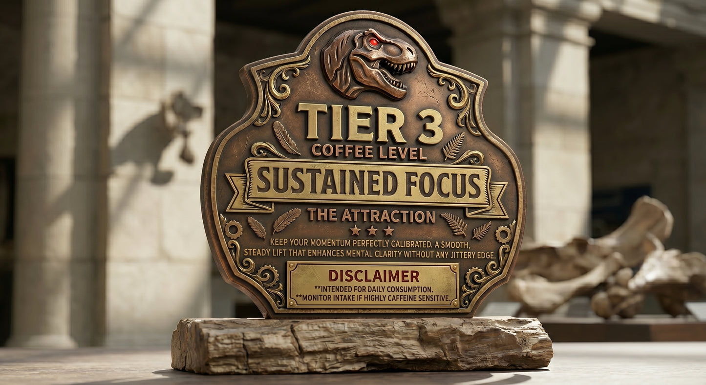 Mushrooms Blend Coffee - Medium Roast - from the Amargasaurus